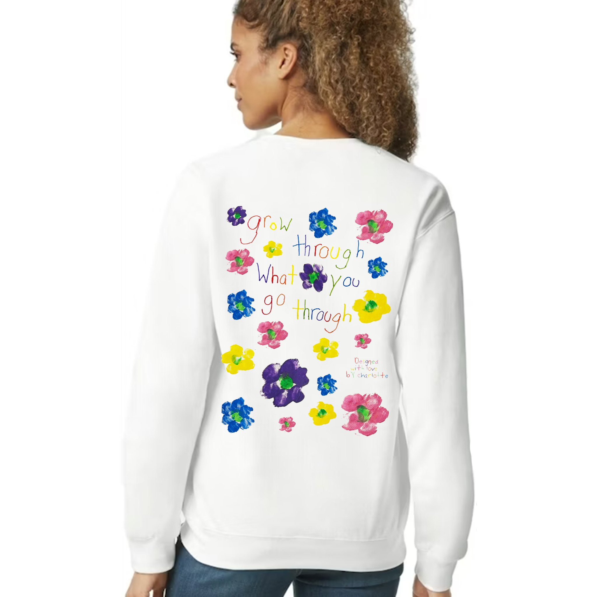 Adult "Grow Through What You Go Through" Sweatshirt